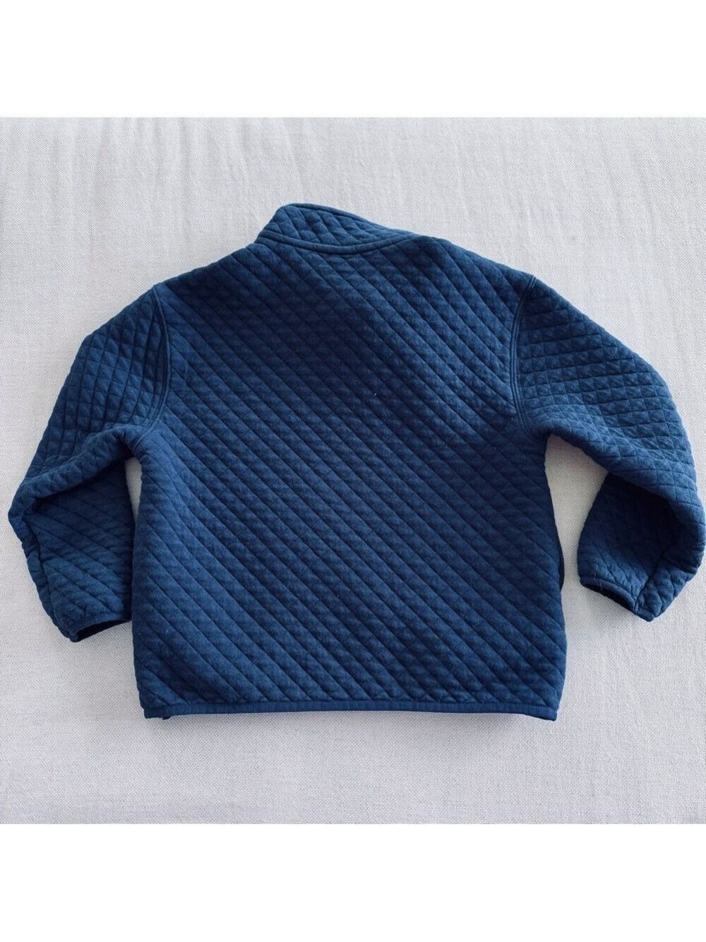 Boys Old Navy Navy Pullover Sweatshirt Size M (8) - Picture 4 of 4